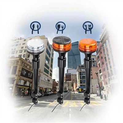 New Motorcycle Rear Signal Red Blue Amber White High Light LED Pole Beacon Warning Light Bar 36W 24V suppliers